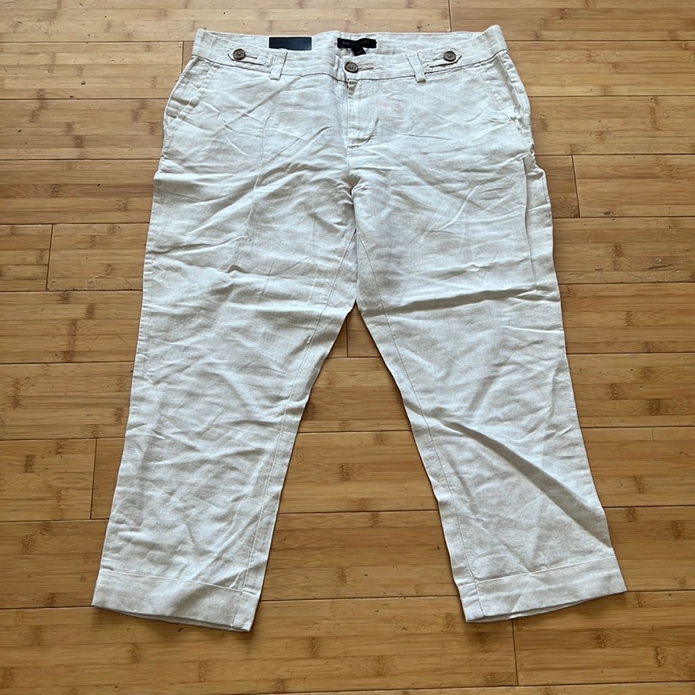 Banana republic linen cotton pants